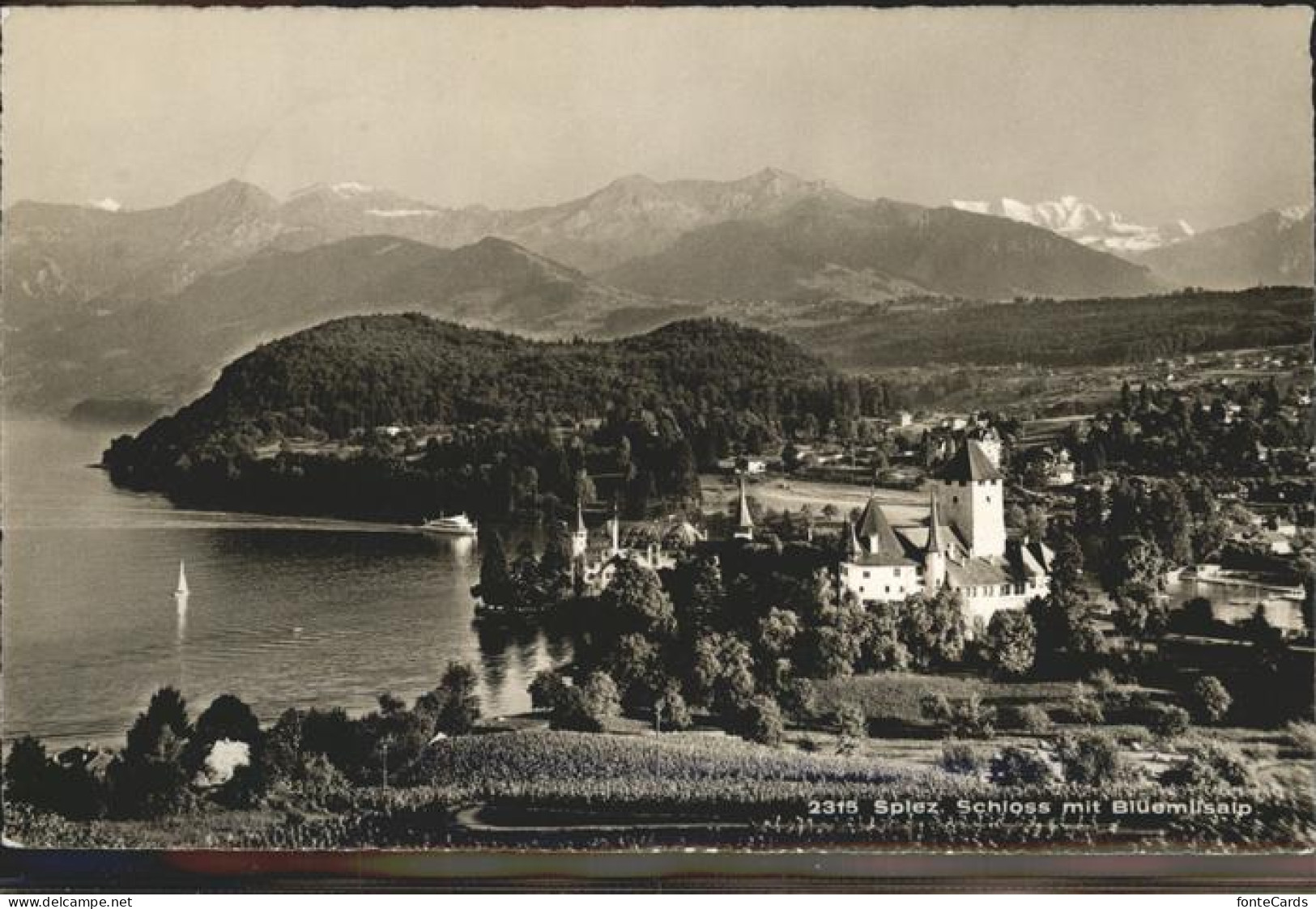 11282003 Spiez BE Schloss Blueemlisalp Spiez - Andere & Zonder Classificatie