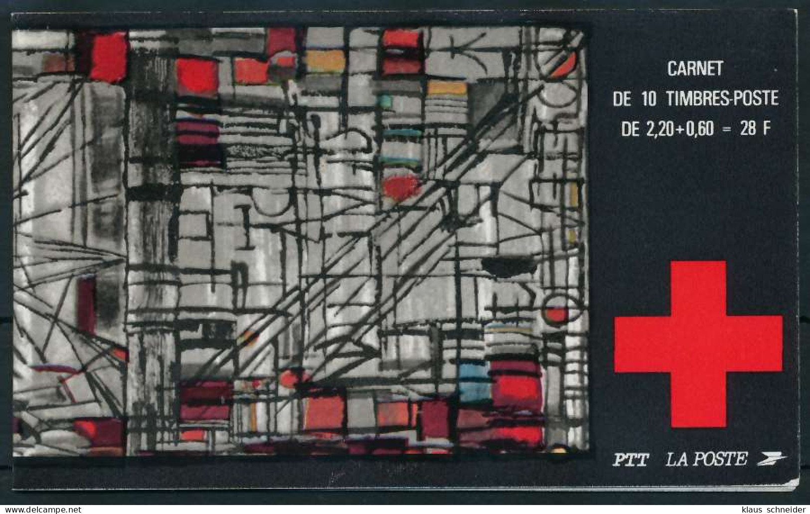 FRANKREICH MARKENHEFTCHEN Nr MH6 2582C ZENTR- S01A796 - Rotes Kreuz