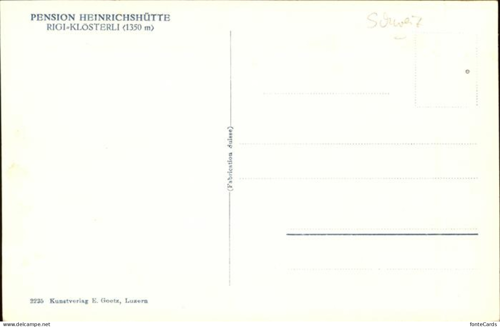 11268757 Rigi Kloesterli Pension Heinrichshuette Kinder Rigi Kloesterli - Autres & Non Classés