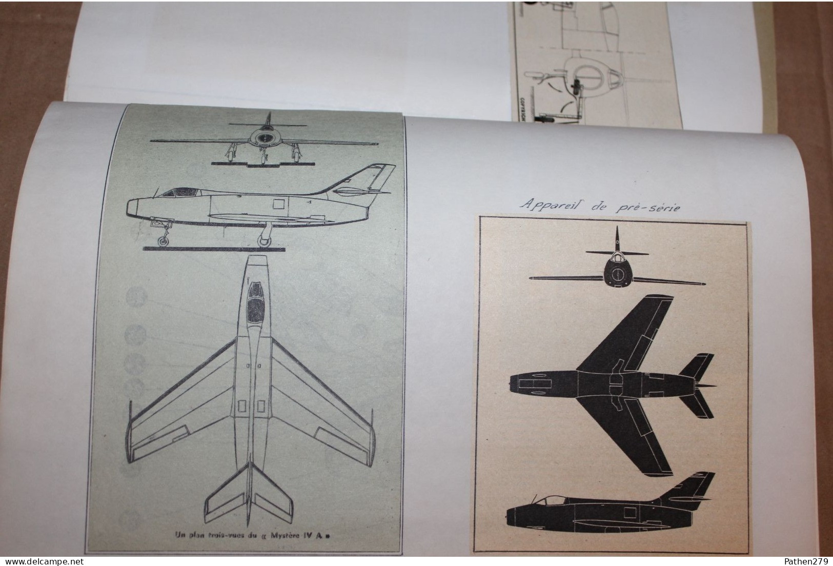 Dossier aéronef français Marcel Dassault Mystère IV et ses versions "A"-"B" et "N"