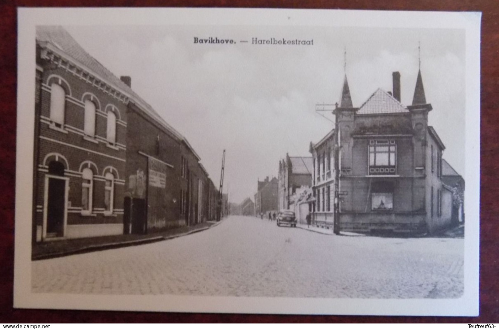 Cpa Bavikhove : Harelbekestraat - Harelbeke