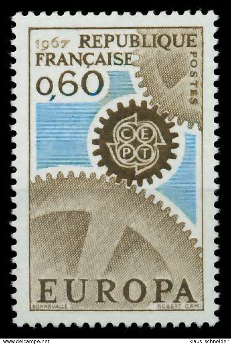 FRANKREICH 1967 Nr 1579 Postfrisch SA52A12 - Ongebruikt