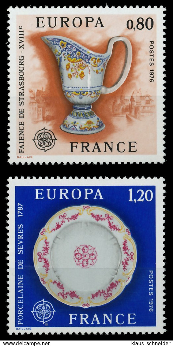 FRANKREICH 1976 Nr 1961-1962 Postfrisch SAC6D92 - Ongebruikt