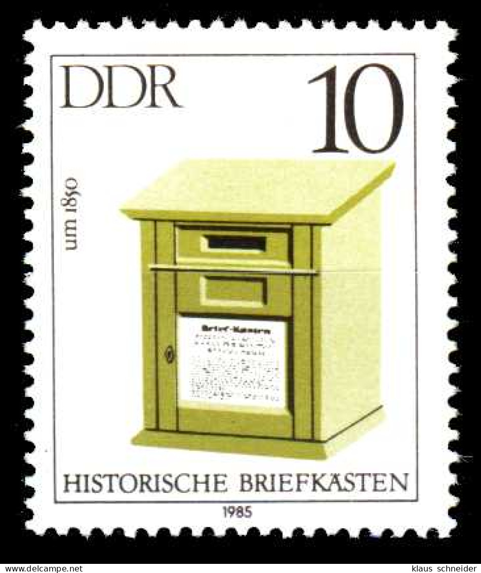 DDR 1985 Nr 2924 Postfrisch SB2C3A2 - Neufs