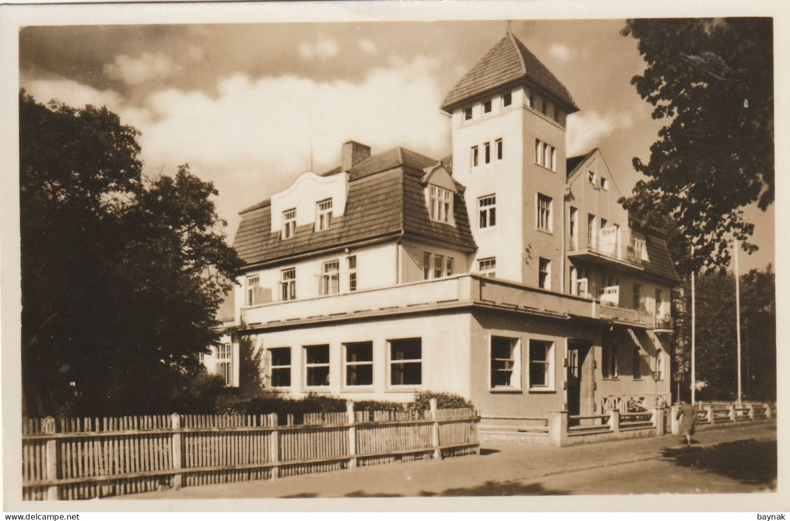 DE376  --  KUHLUNGSBORN  --  FERIENHEIM DER LANDES - ZEITUNG      --  1954 - Kuehlungsborn