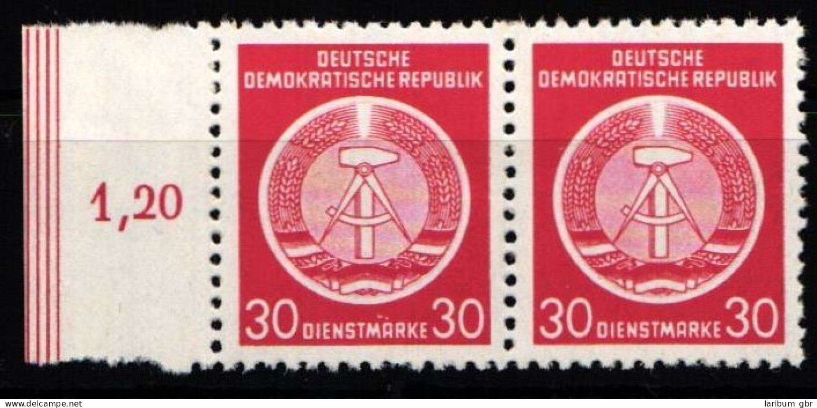 DDR Dienstmarken A 11 Postfrisch Als Paar #KO478 - Andere & Zonder Classificatie