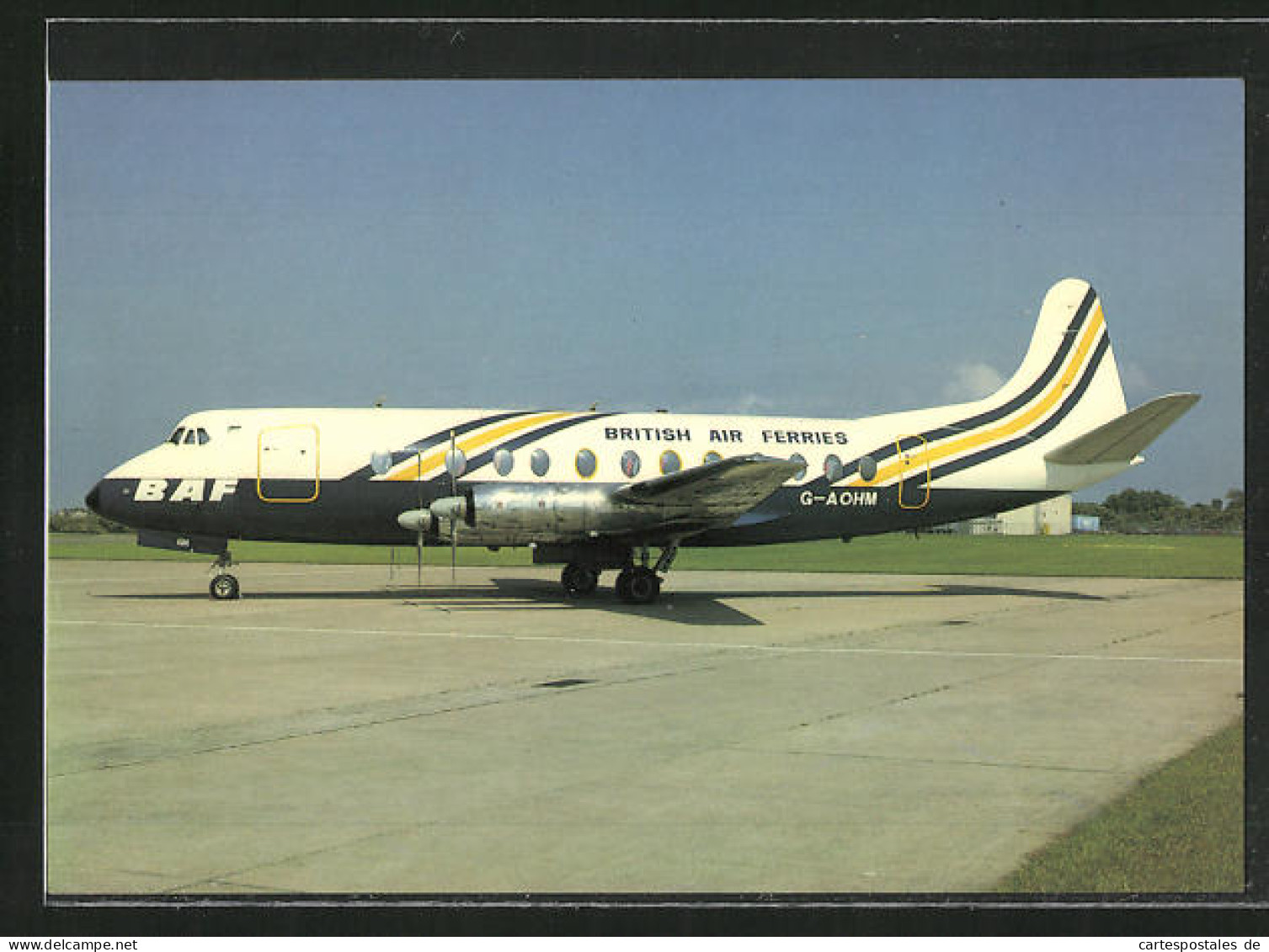 AK Flugzeug, Vickers Viscount 802 Of British Air Ferries C-n 162 G-AOHM  - 1946-....: Modern Era