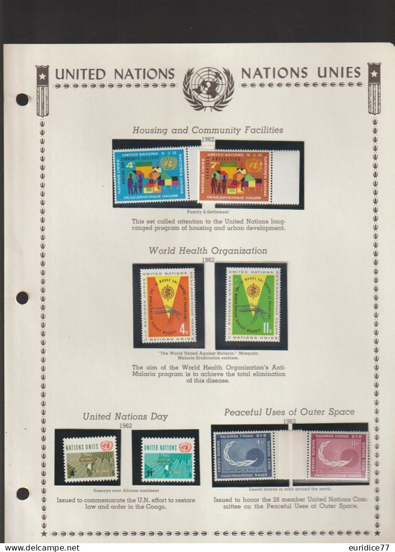 United Nations collection 1951-1983 aprox. Alto valor en catalogo