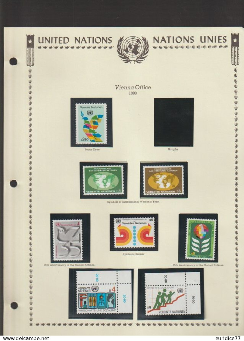 United Nations collection 1951-1983 aprox. Alto valor en catalogo