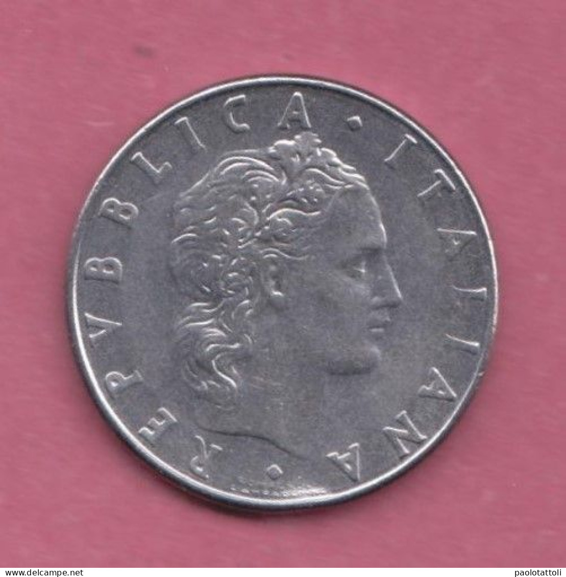 Italia, 1979- 50 Lire ( Large Type)- Acmonital- Obverse Allegory Of Italian Repubblic. - 50 Lire