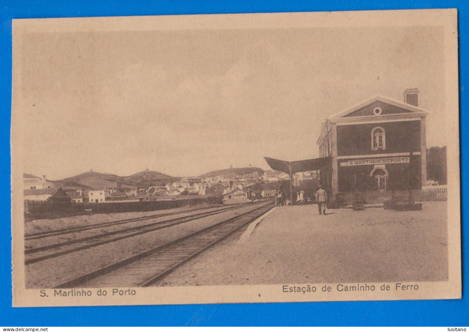 ALCOBAÇA - SÃO MARTINHO DO PORTO - ESTAÇÃO DOS CAMINHOS DE FERRO - PORTUGAL - Leiria