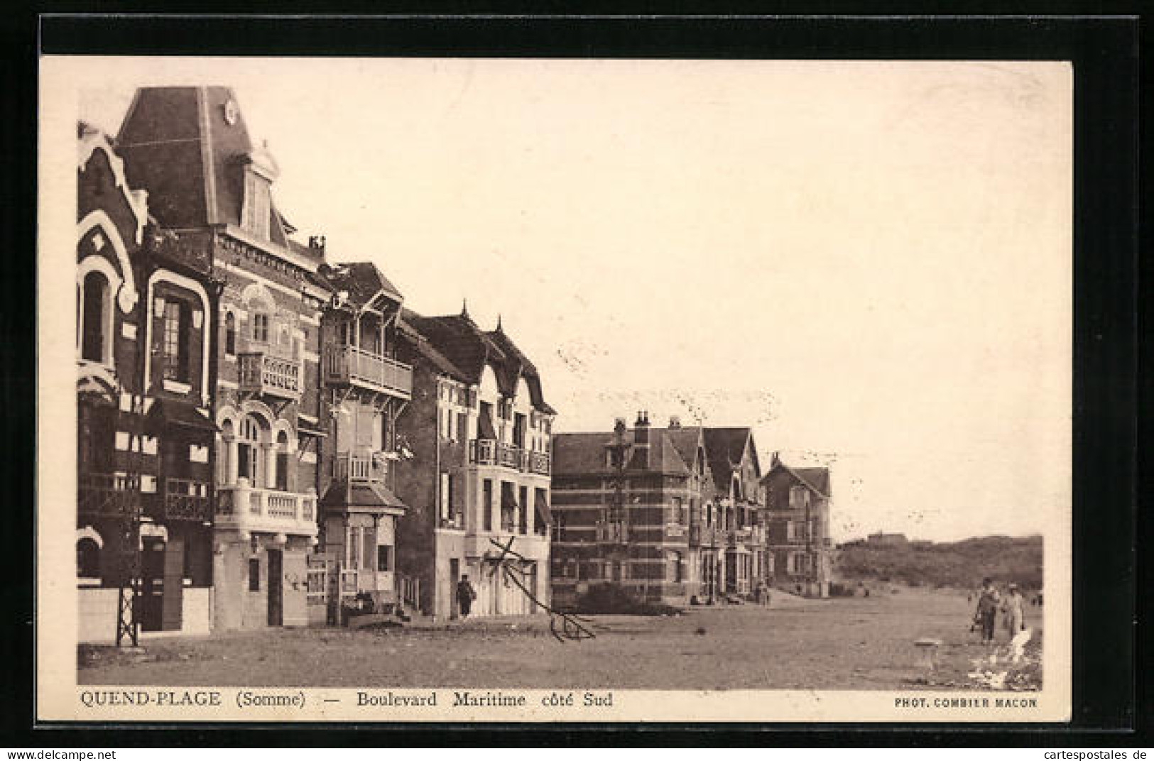 CPA Quend-Plage, Boulevard Maritime Côte Sud  - Quend