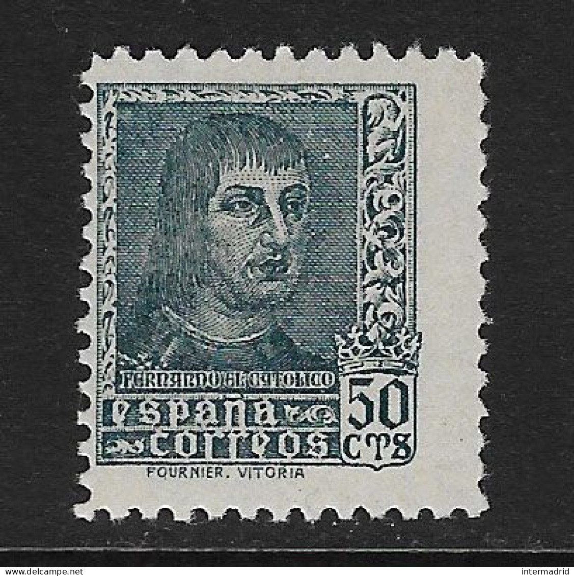 ESPAÑA. Edifil Nº NE 58 Nuevo Y Defectuoso - Unused Stamps