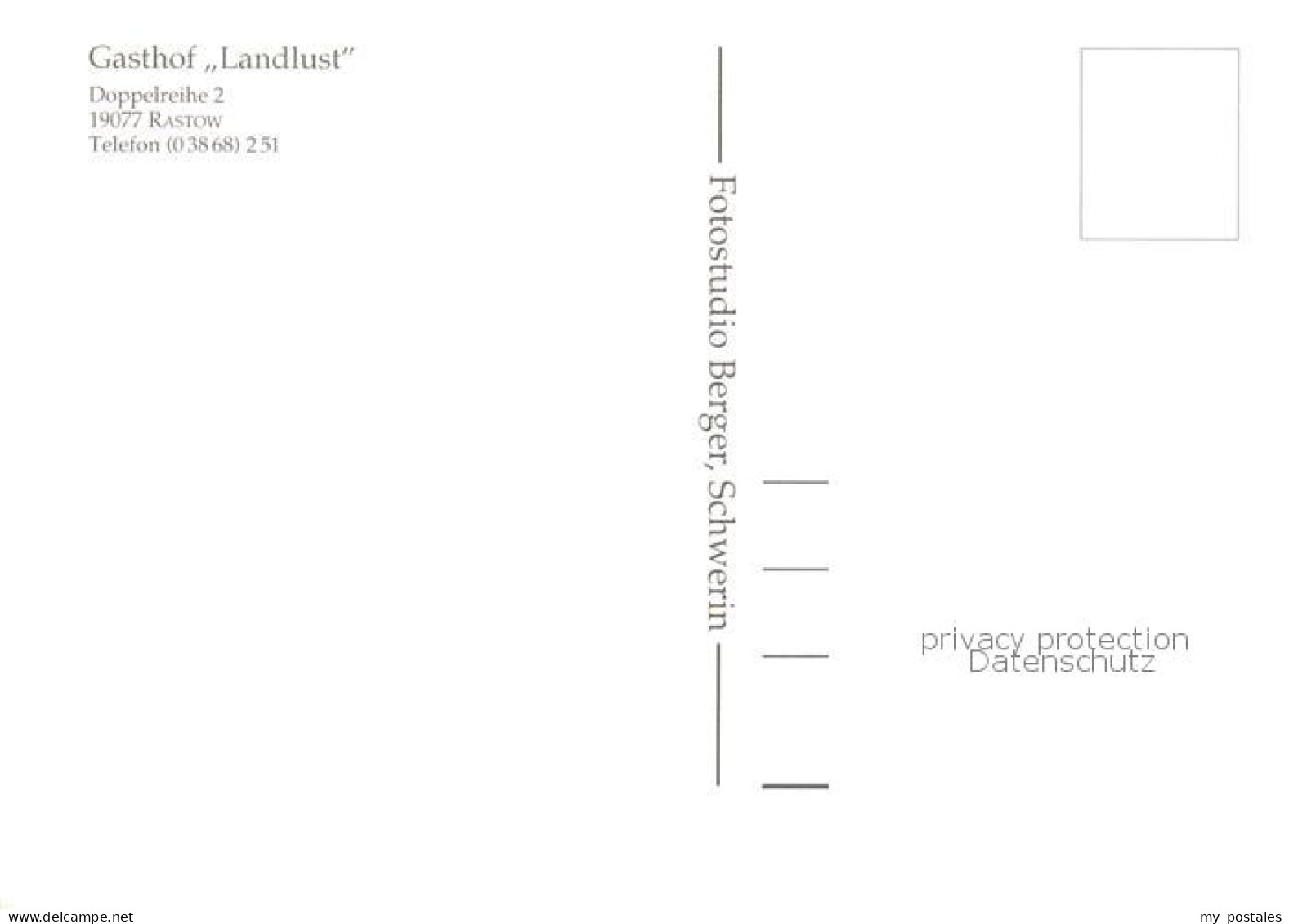 73866442 Rastow Gasthaus Landlust Gastraeume Bar Rastow - Other & Unclassified