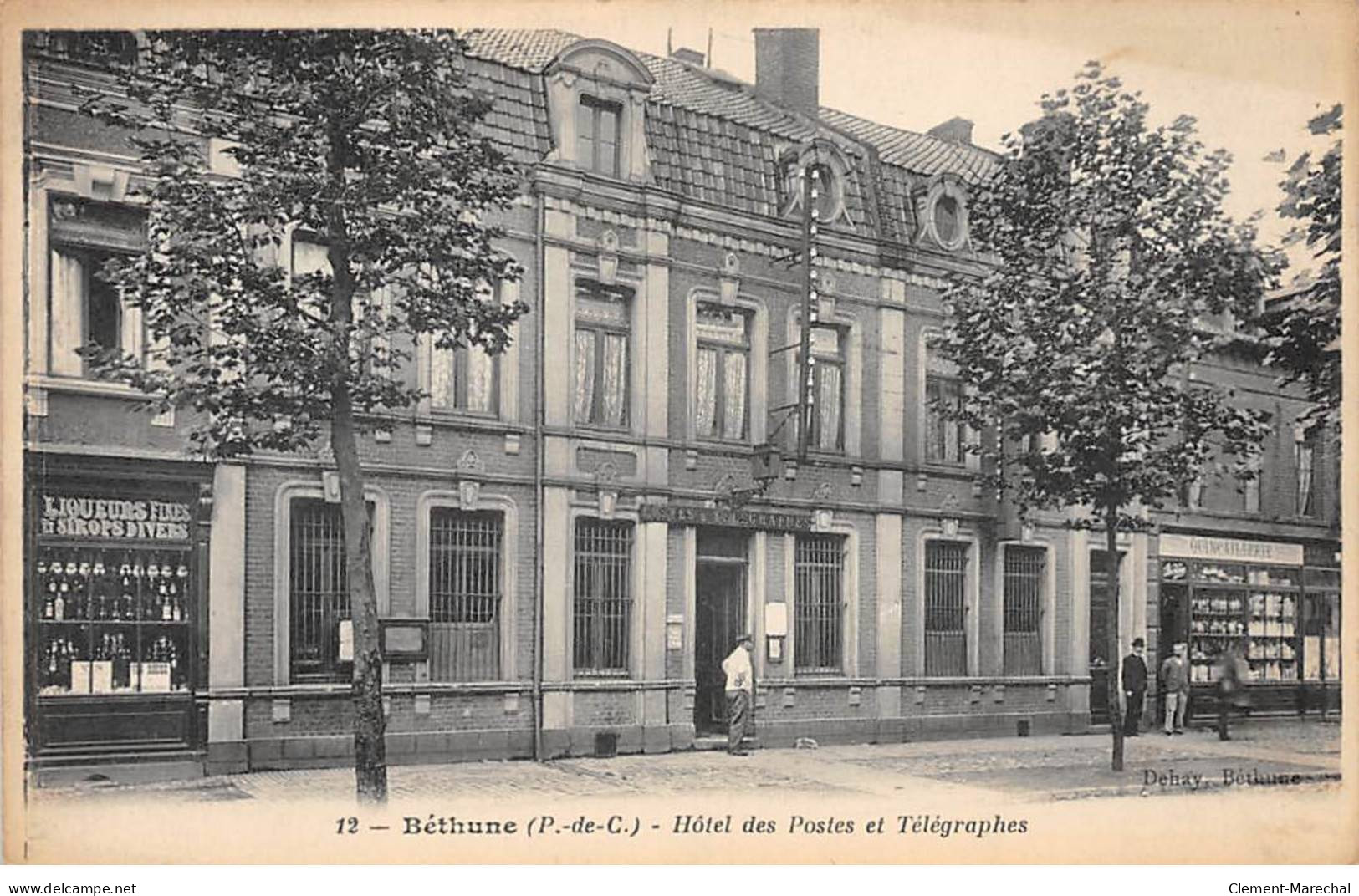 BETHUNE - Hôtel des Postes et Télégraphes - très bon état