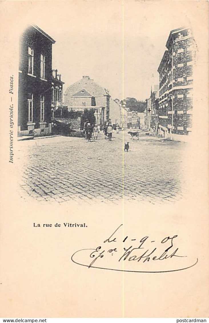 VITRIVAL (Namur) La rue principale