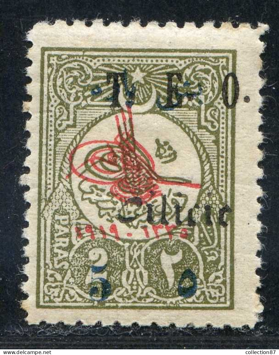 REF094 > CILICIE < Yv N° 58 * Surcharge Déplacée - Neuf  Dos Visible -- MH * - Neufs