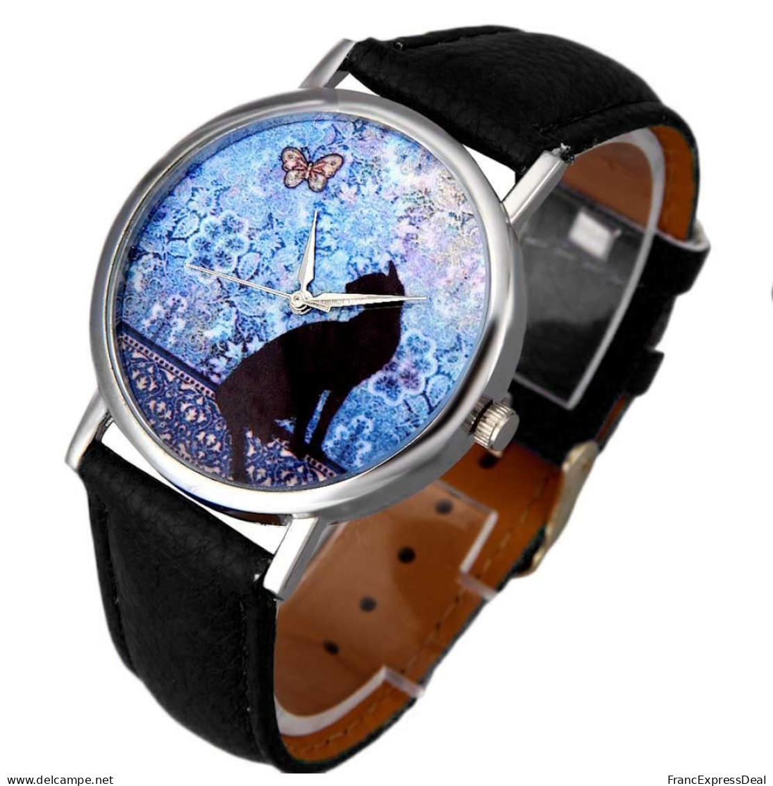 Montre NEUVE - Chat Noir (Réf 2A) - Watches: Modern