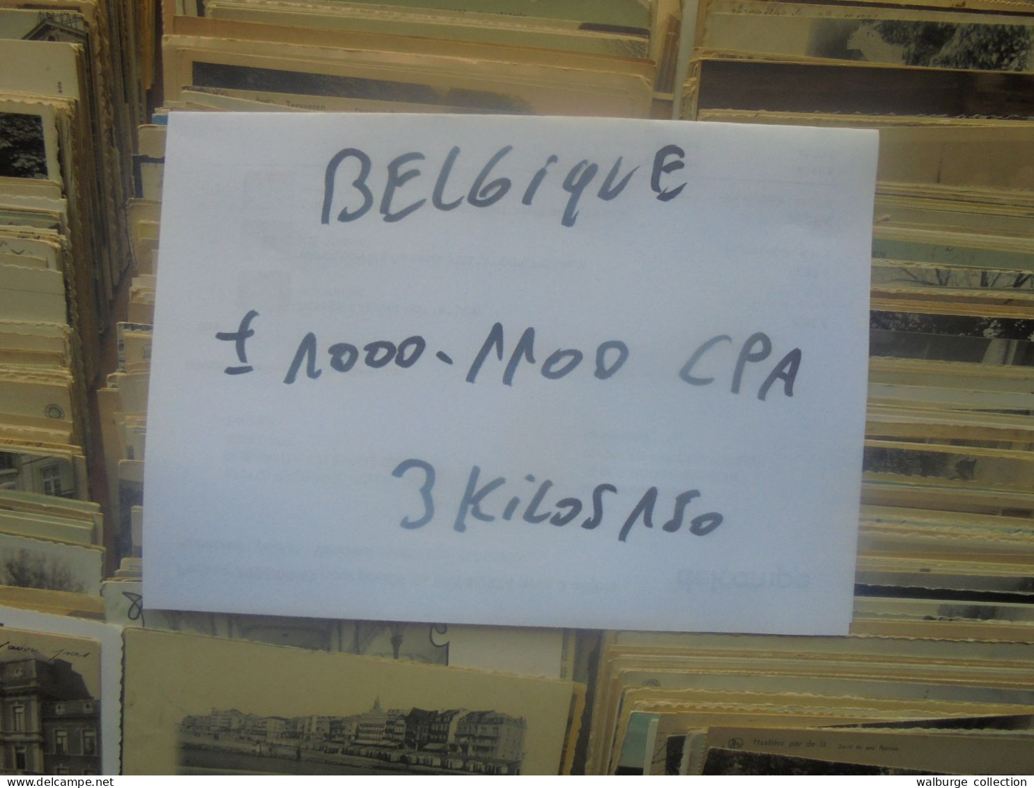 +++BELGIQUE BEAU LOT ENVIRON 1000-1100 CPA MAJORITES ANCIENNES+++ 3 KILOS 150 (Lire ci-bas)