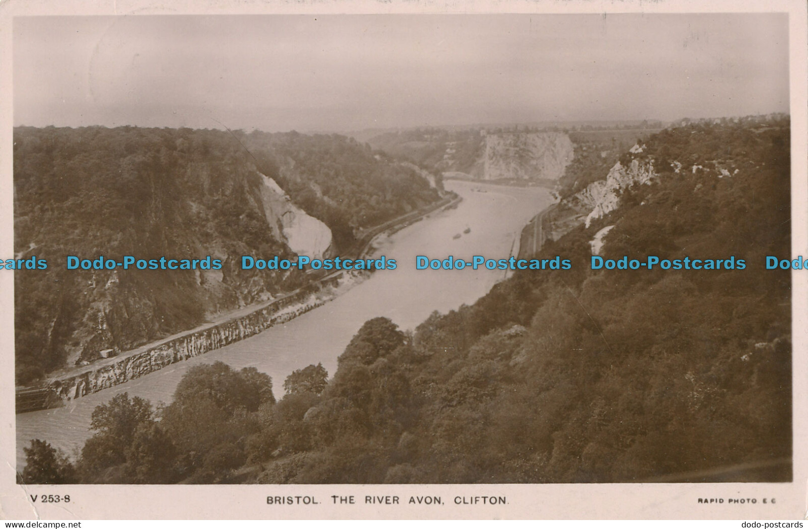 R000259 Bristol. The River Avon. Clifton. Rapid. 1910 - Monde