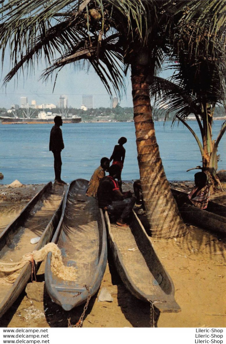 REPUBLIQUE DE COTE D'IVOIRE ABIDJAN : Scène De Lagune.  Photographies J.C.NOURAULT - Côte-d'Ivoire