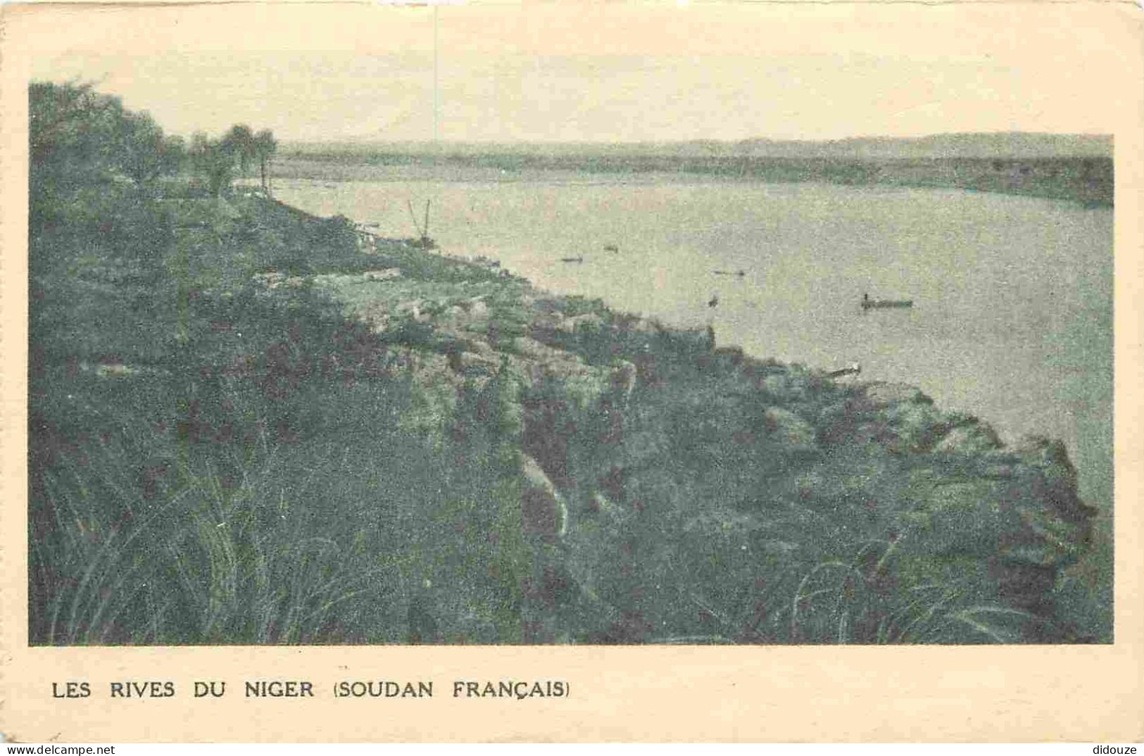Soudan - Les Rives Du Niger - CPA - Voyagée En 1931 - Voir Scans Recto-Verso - Soudan