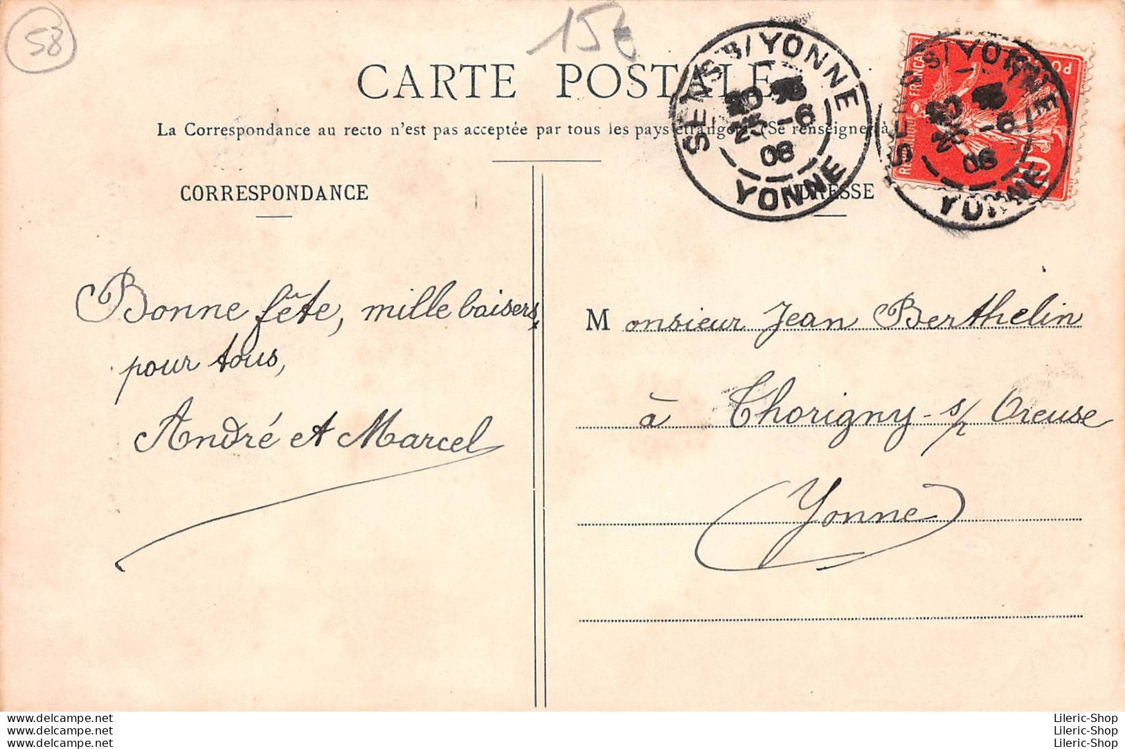 En Nivernais - "Nos Bons Vieux" N°1 - Desvignes Phot.- éditeur, Clamecy - 1908 cpa