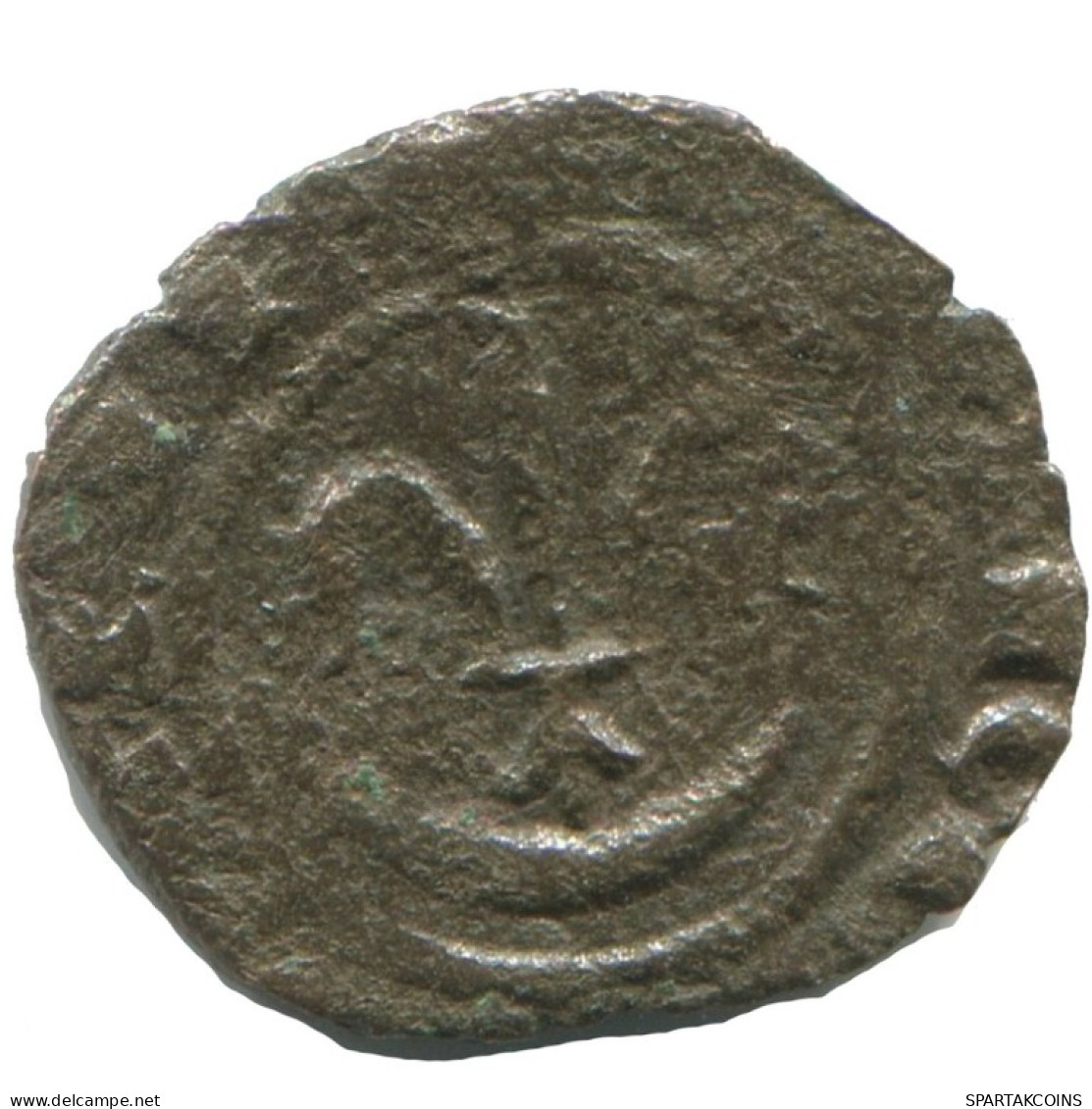 CRUSADER CROSS Authentic Original MEDIEVAL EUROPEAN Coin 0.6g/15mm #AC332.8.E.A