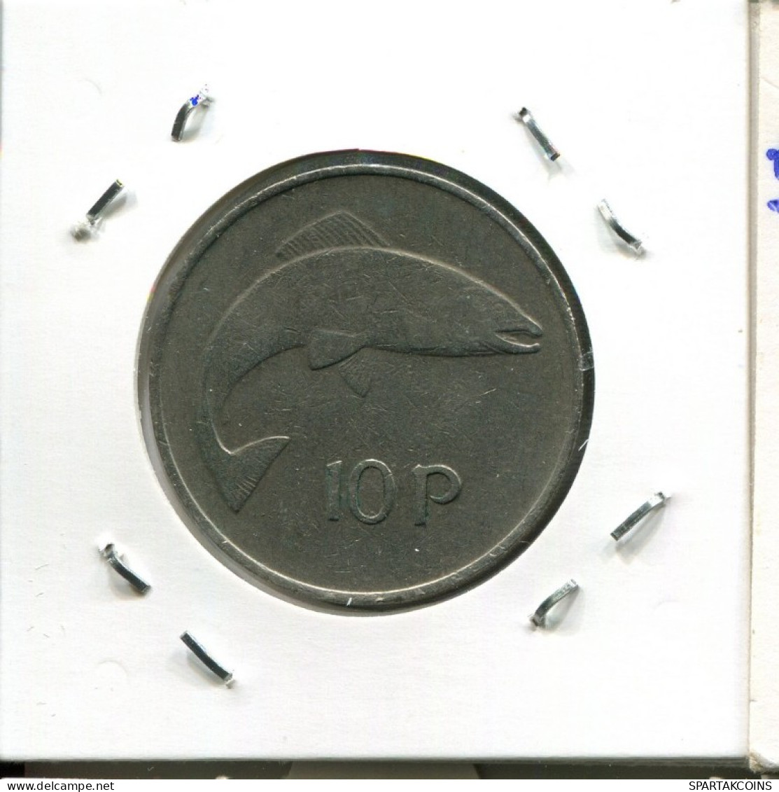 10 PENCE 1976 IRLANDA IRELAND Moneda #AN608.E.A - Irlande