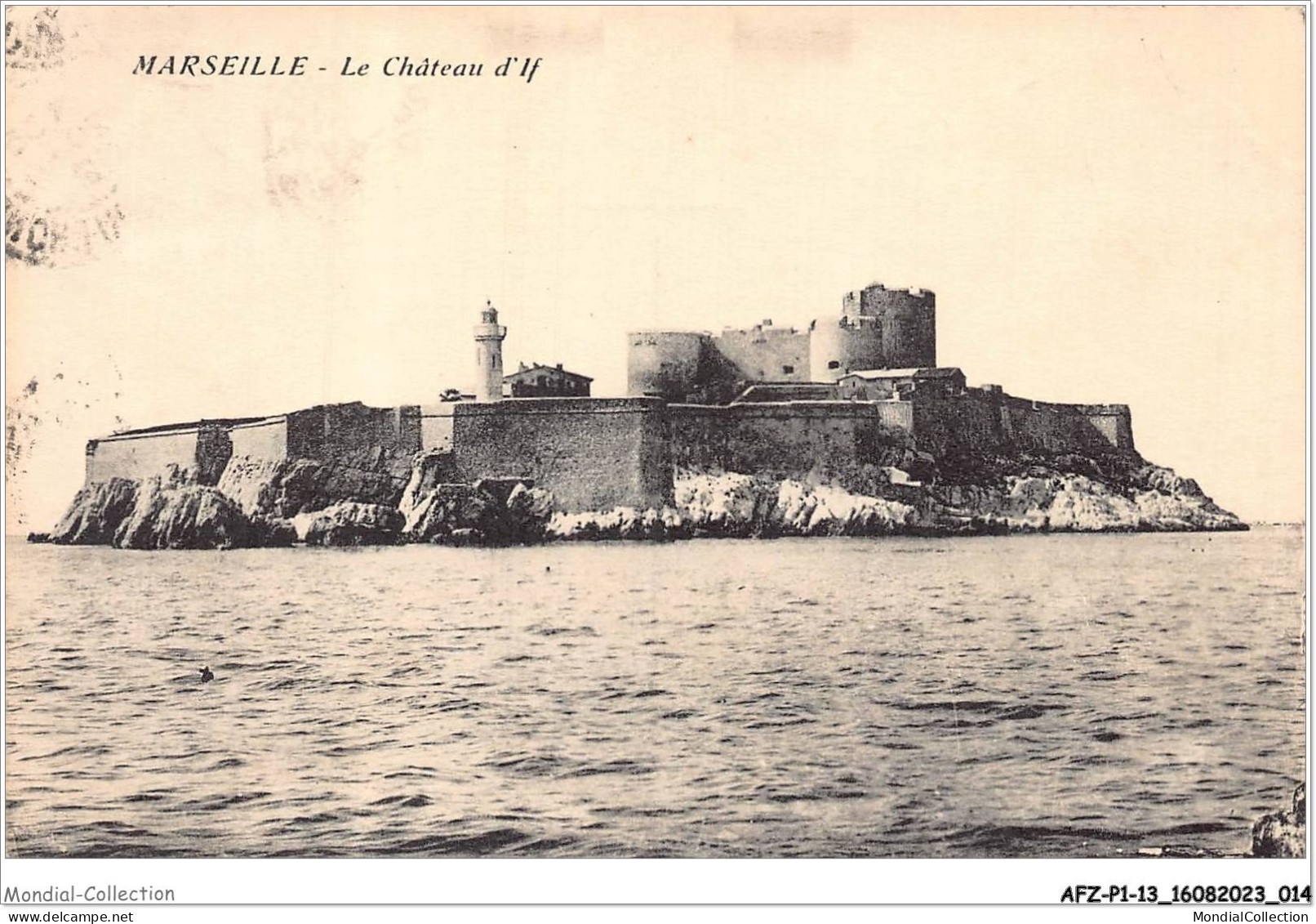AFZP1-13-0008 - MARSEILLE - le château d'if