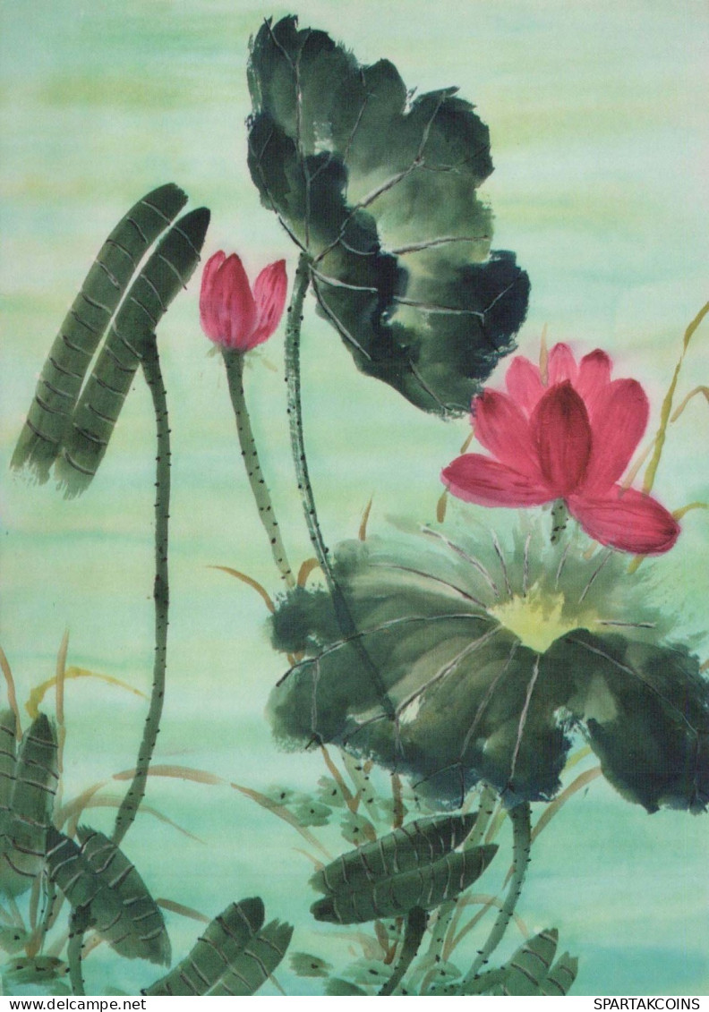 FLOWERS Vintage Ansichtskarte Postkarte CPSM #PBZ584.DE - Fleurs