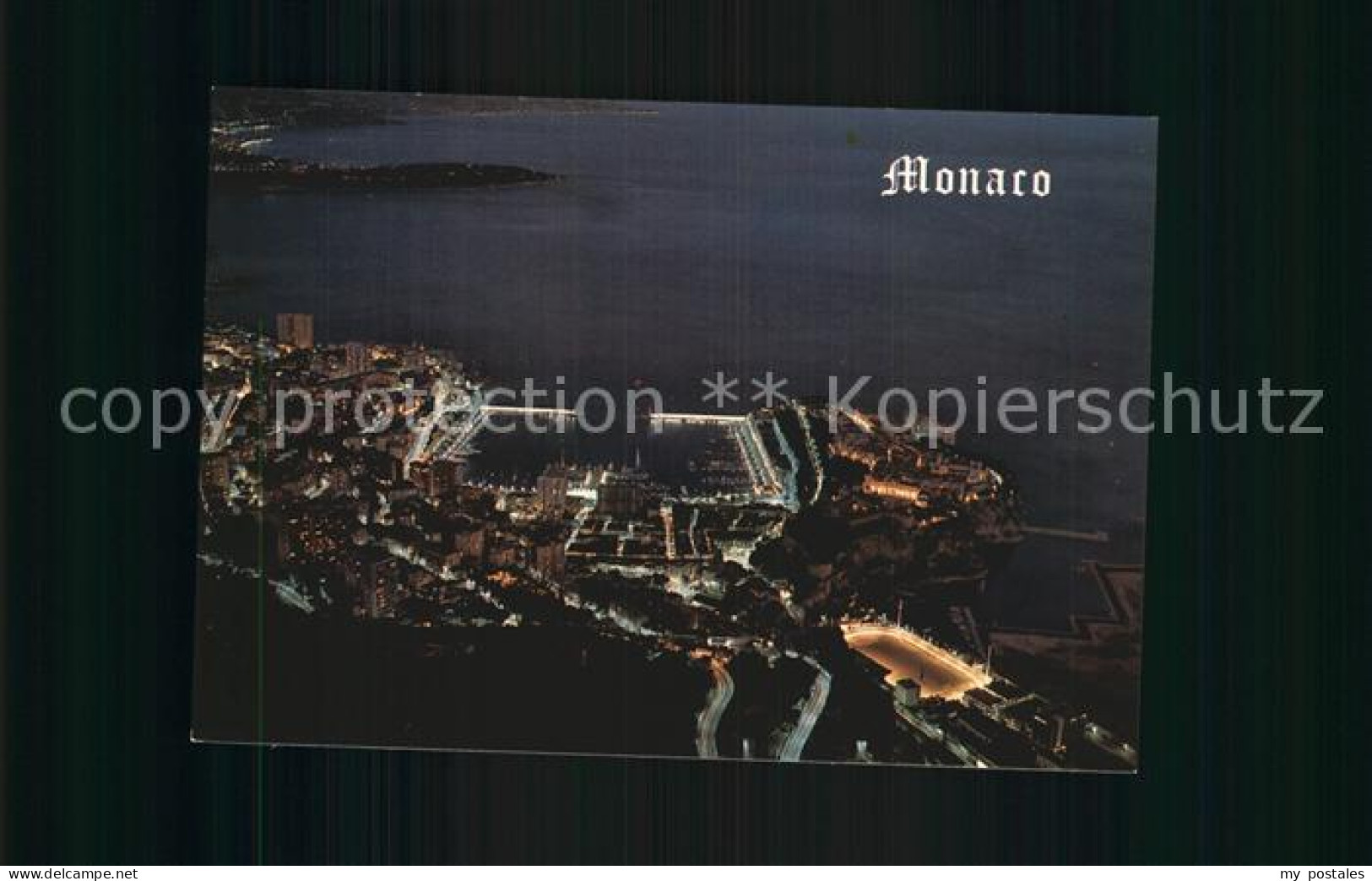 72580034 Monaco Panorama Bei Nacht Monaco - Autres & Non Classés