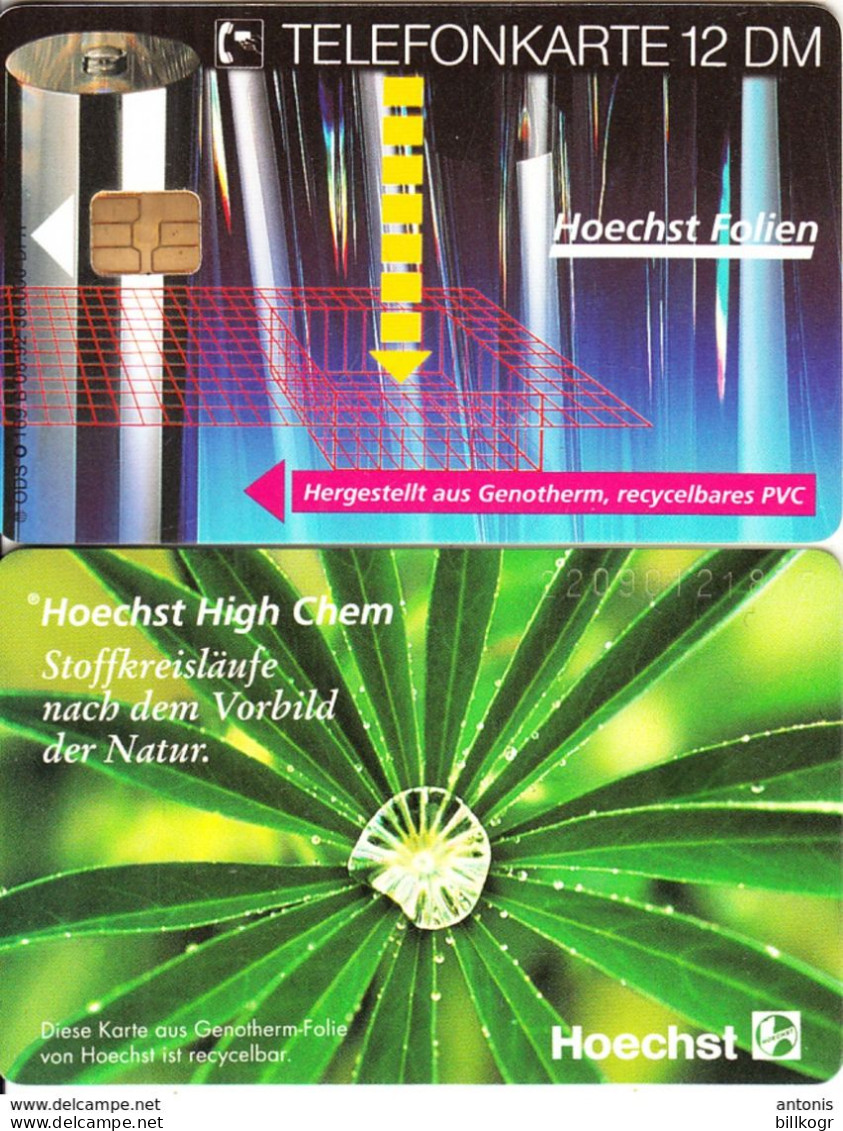 GERMANY - Hoechst 2(O 169 B), Tirage 30000, 08/92, Mint - O-Series : Séries Client