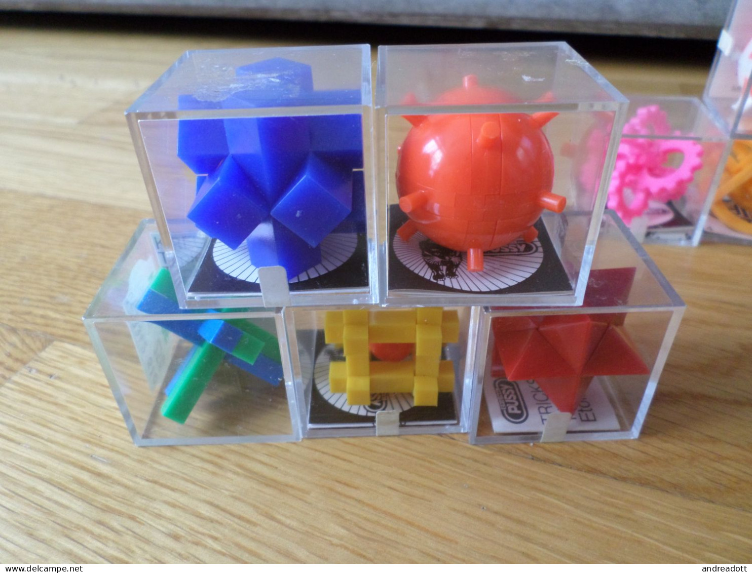 Rubik Cube - 3D-Puzzle - Original Pussy - Vintage Spielzeug - Hoofdbrekers