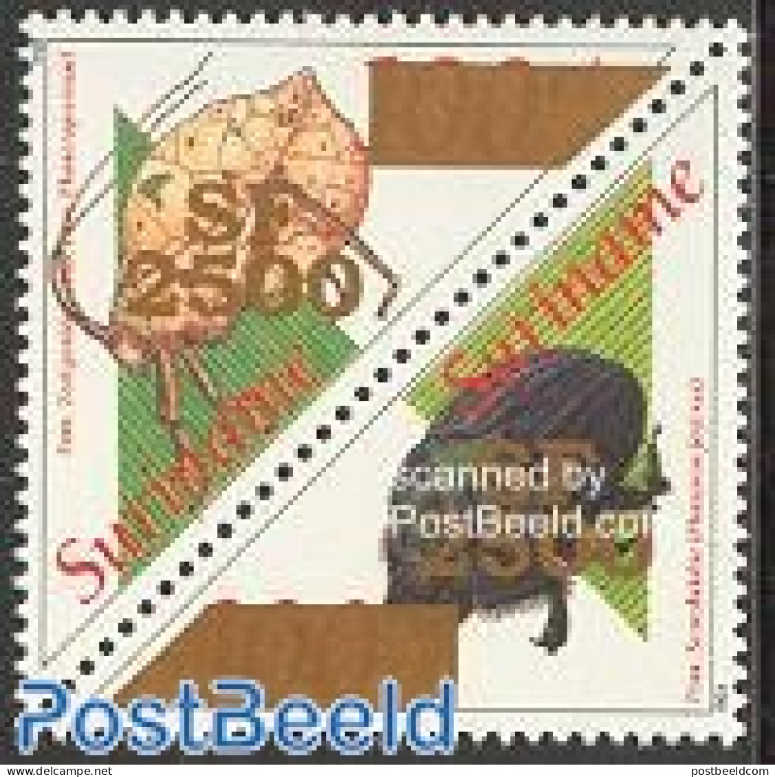 Suriname, Republic 2003 Insects 2v Overprinted, Mint NH, Nature - Insects - Surinam