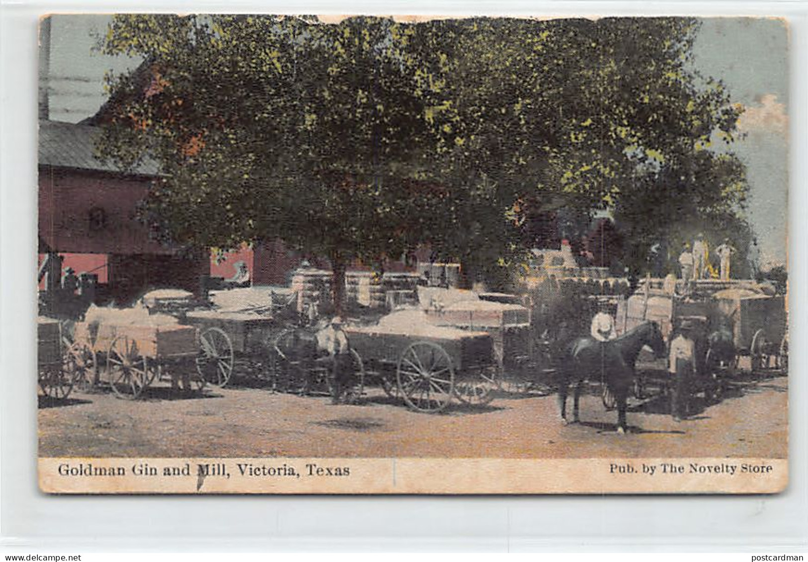 VICTORIA (TX) Goldman Gin And Mill - SEE SCANS FOR CONDITION - Autres & Non Classés