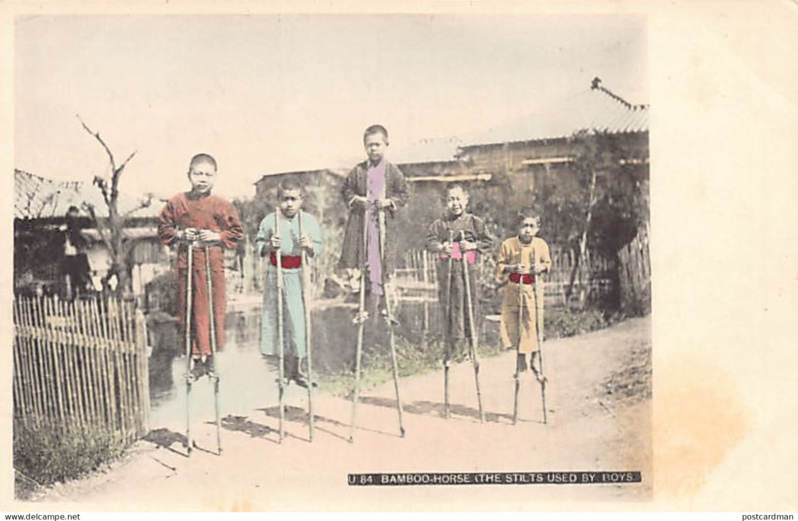 Japan - Japanese Biys On Stilts - Other & Unclassified