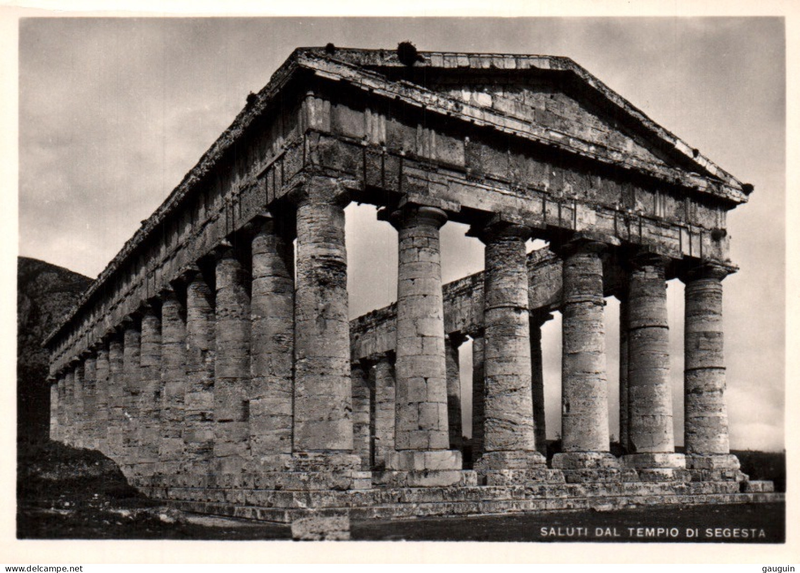CPSM - SEGESTA - Site Archéologique Temple … Edition Vanella Pietro
