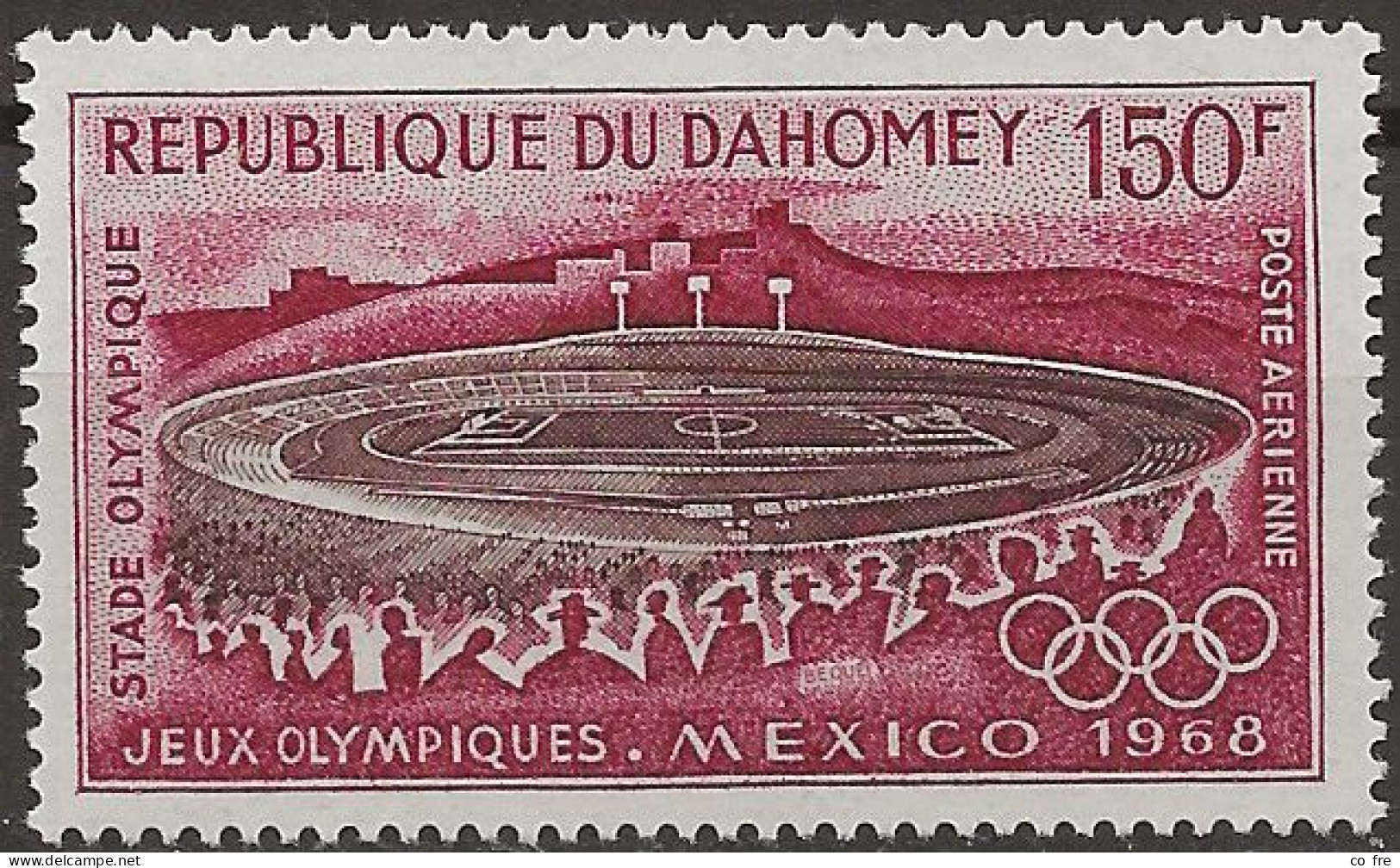 Dahomey, Poste Aérienne N°92** (ref.2) - Bénin – Dahomey (1960-...)