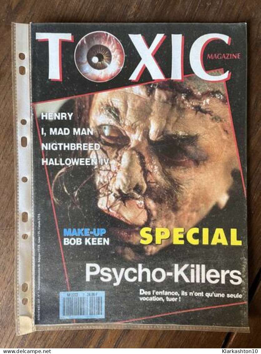 Toxic Magazine N7 Psycho-Killers - Non Classés