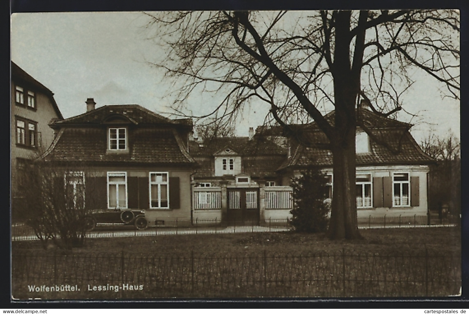 AK Wolfenbüttel, Lessing-Haus  - Wolfenbuettel