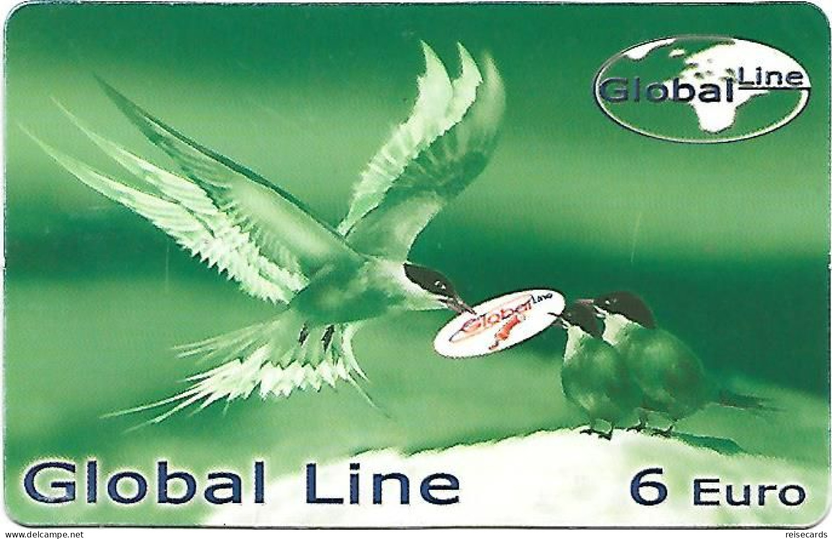 Spain: prepaid Global Line - birds