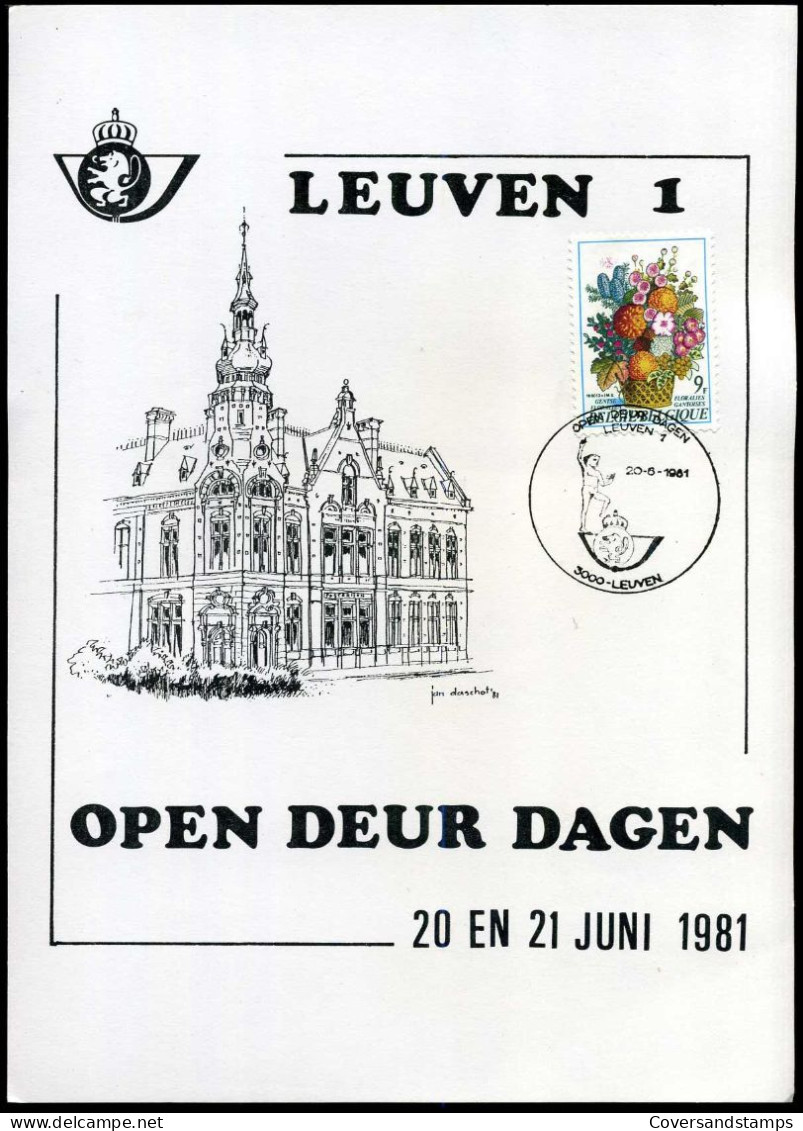 1968 - Open Deur Dagen Leuven 1 - Lettres & Documents