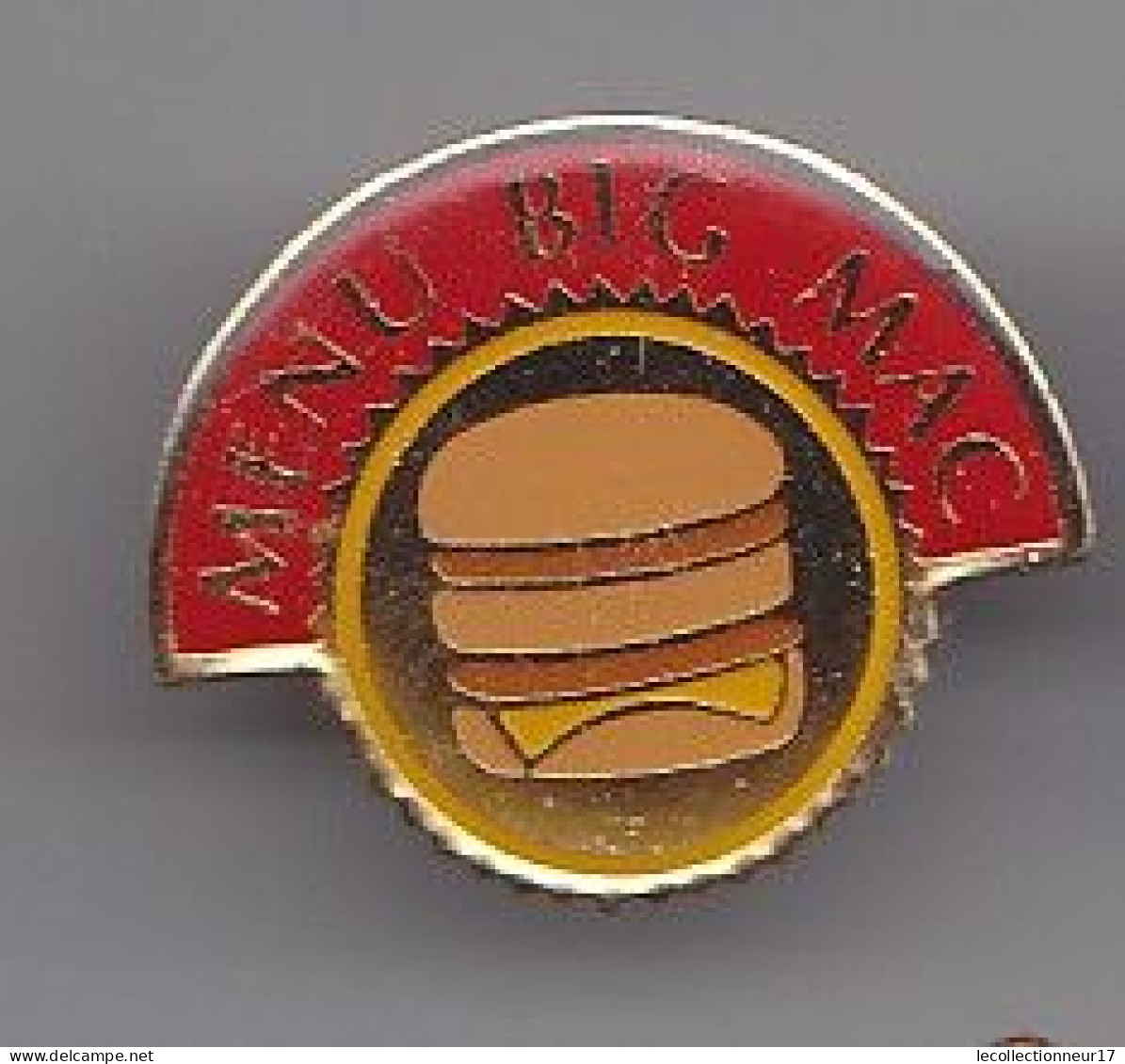 Pin's McDonald's Menu Big Mac Réf 4895 - McDonald's