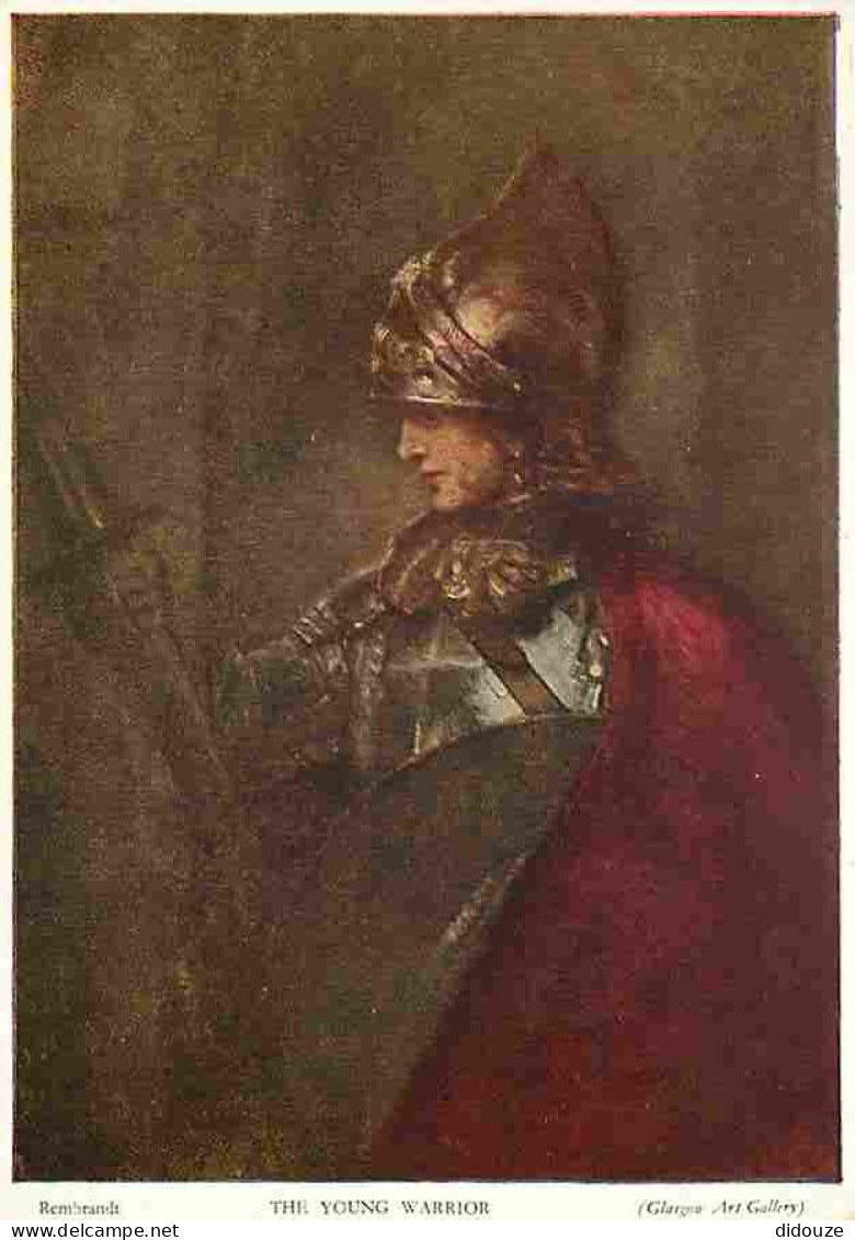 Art - Peinture - Rembrandt Harmensz Van Rijn - The young warrior - CPM - Voir Scans Recto-Verso