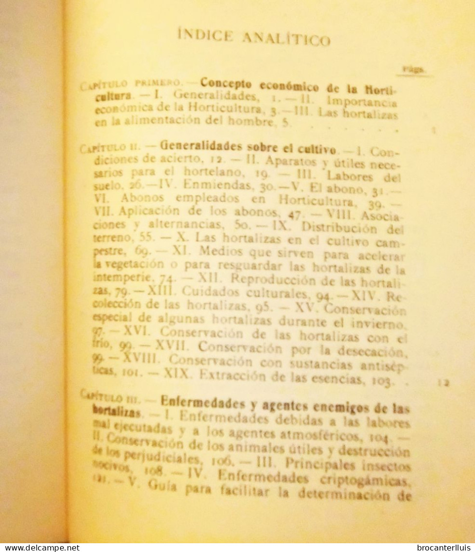 MANUAL DE HORTICULTURA deL Dr. D.TAMARO 1921