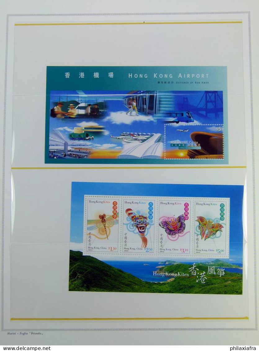 Collection Hong Kong, Sur Album, Avec Feuillets Et Livrets** Neufs Sans Charniè - Collections, Lots & Séries
