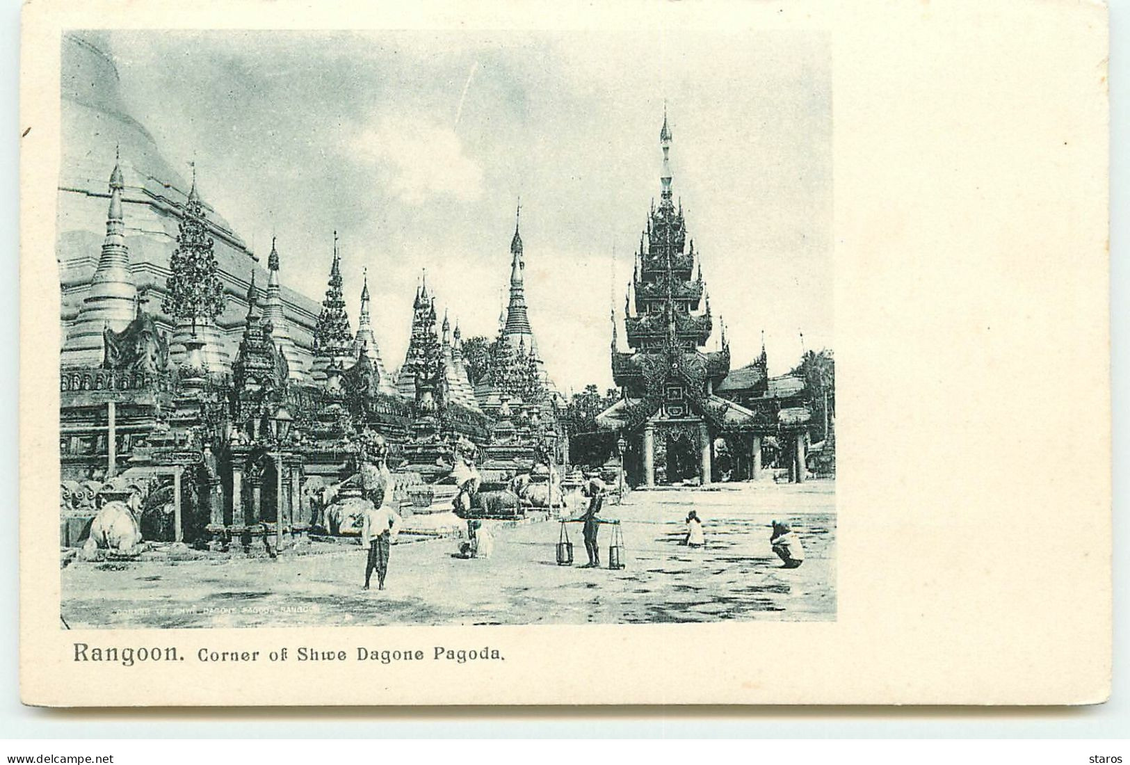 Myanmar - RANGOON - Corner Of Shwe Dagone Pagoda - Myanmar (Burma)