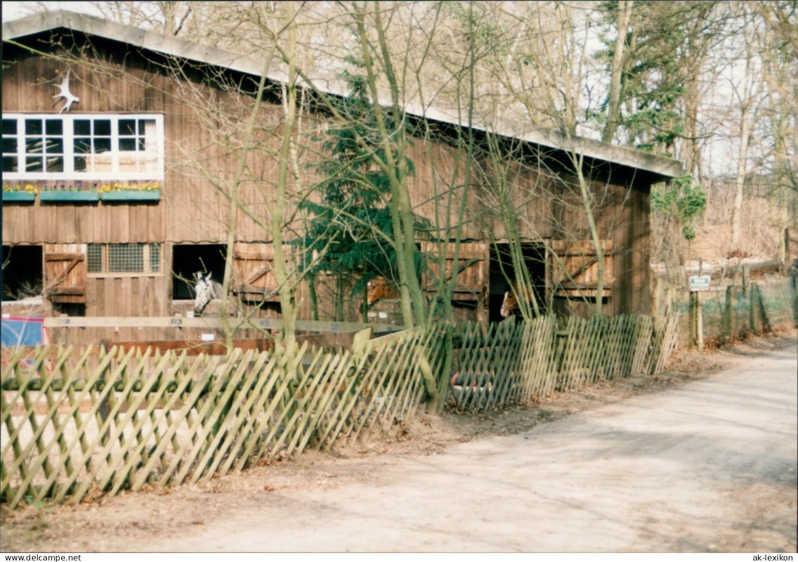 Medingen-Bad Bevensen Klosterhof Medingen Pferdestall 1996 Privatfoto  - Bad Bevensen