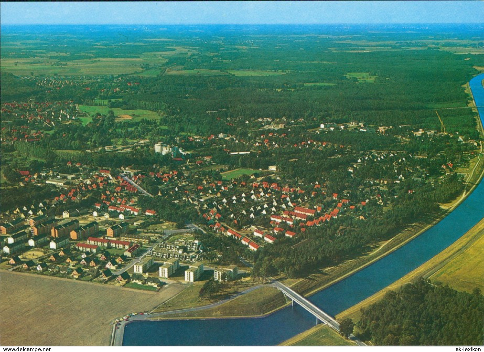 Ansichtskarte Bad Bevensen Luftbild 1995 - Bad Bevensen